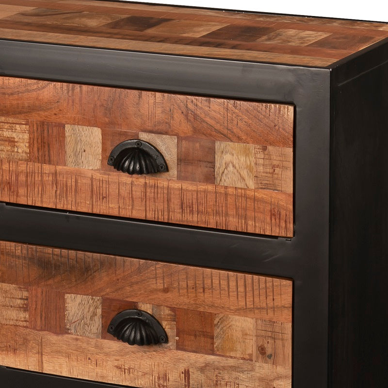 Detail lade met handgreep van het Arnold dressoir.