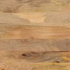 Detail beeld van een mangohout onbehandeld blad.