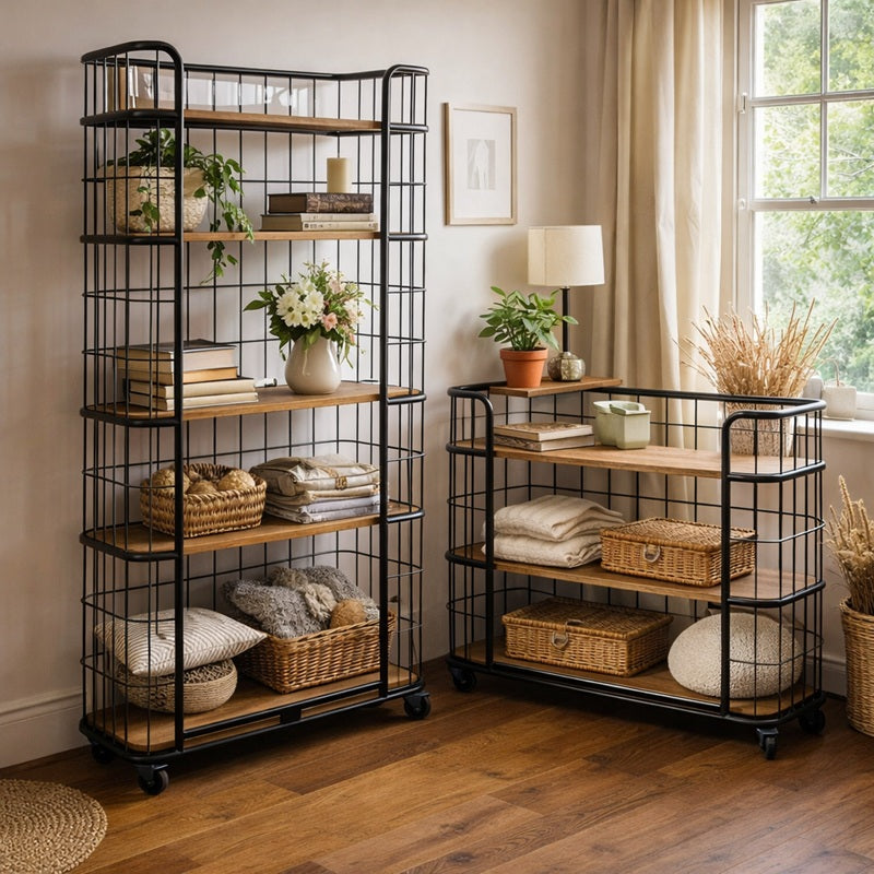 De Cage bakkerskarren zijn praktisch als transportkar maar tevens ook een leuke toevoeging voor je interieur