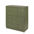 De nieuwe refurbished look ladekast One Five heeft 15 laden en 4 stedoppen voor het waterpas afstellen van de kast.