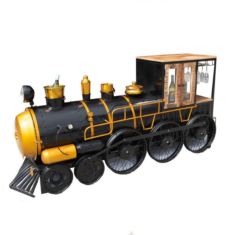 De ORIENT EXPRESS treinbar, de ultieme mancave bar of gewoon een blikvanger voor in elk modern of vintage interieur. 