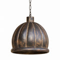 Metalen vintage hanglamp.