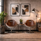 De Shelby is een vintage relax fauteuil voor thuis of op kantoor.