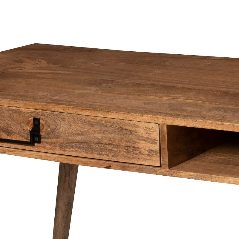 Dit Study Big bureau heeft 1 lade en een groot opbergvak.